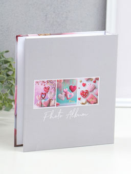 Фотоальбом на 100 фото 13×18 см «Сердца в сердцах», в коробке, 5×18×20.5 см