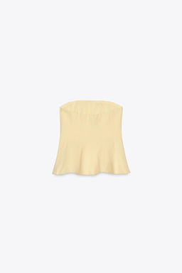 PEPLUM BANDEAU TOP - Zara фото 25