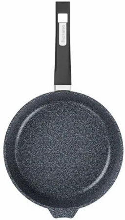 Сковорода 24см АП Гранит star с несъемной ручкой и стеклянной крышкой арт.С24803 - Мечта фото 3