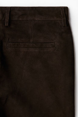 Relaxed Fit Suede trousers - H&m фото 4