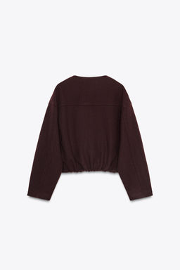 SOFT JACKET WITH GOLD BUTTONS - Zara фото 9