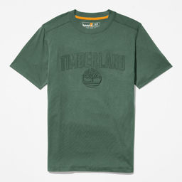 Мужская футболка Timberland EK+ REC.CTN Tee зеленая  фото 6