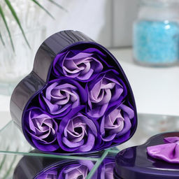 Мыльные розы, трёхцветные, набор 6 шт. - SB BEAUTY фото 3