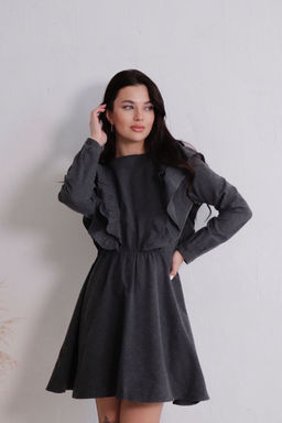 Платье в цвете антрацит - Martichelli фото 8