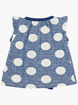 Футболка для девочки UD 1633 горох - Mini maxi фото 3