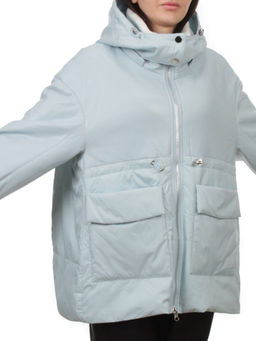 H24-210 BLUE Куртка демисезонная женская (100 гр. холлофайбер) - Fashion фото 2