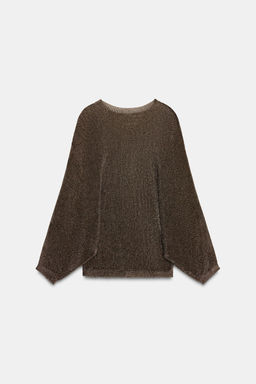 METALLIC KNIT JUMPER - Zara фото 7