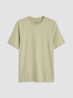 %100 Pamuk Regular Fit Basic Ti??rt