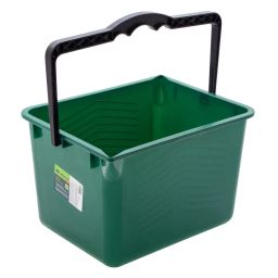 Цена за 3 шт. Ведро малярное прямоугольное, 8 л, вторичный полипропилен Россия// Сибртех