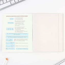 Предметная тетрадь, 48 листов, ПРЕДМЕТЫ, со справочными материалами Химия, обложка мелованный картон 230 гр., внутренний блок в клетку 80 гр., белизна до 80%, блок №2. - Artfox study фото 3