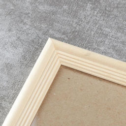 Фоторамка для фото 25×40 см «Идилия», белое дерево, (пластиковый экран)