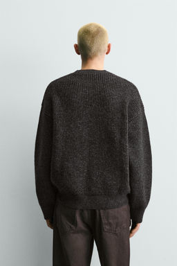 CONTRAST TEXTURED JUMPER - Zara фото 3