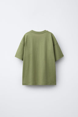 CAMISETA LISA / Verde - Zara фото 2