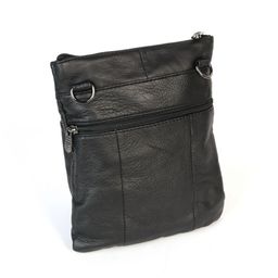 Мужская кожаная сумка F1103 Блек - Dff фото 3