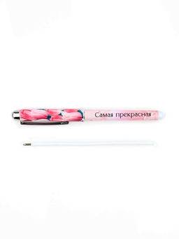 Подарочный набор, ежедневник, блок бумаги и ручка 8 марта