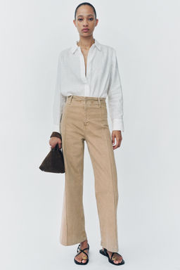 STRAPPY FLAT SLIDER SANDALS WITH METAL EMBELLISHMENT - Zara фото 7