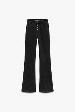 Z1975 FLARED HIGH-WAIST JEANS - Zara фото 11