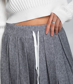 Юбка #КТ622 (4), серый