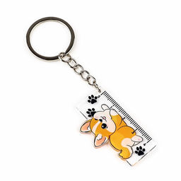 Цена за 2 шт. Брелок линейка для ключей Любовь нельзя измерить, 2.4?10 см - Сима-ленд фото 3