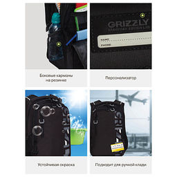 RU-638-3 Рюкзак - Grizzly фото 17