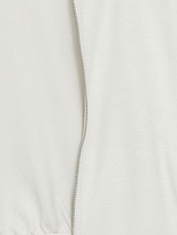 Kolej Yaka Oversize Kad?n Fermuarl? Sweatshirt - Waikiki фото 2