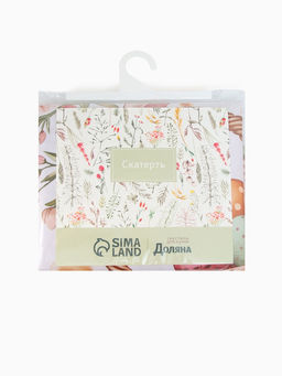 Скатерть на стол «Доляна. Пасхальные цыплята» 145×215±3 см