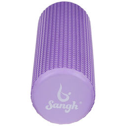 Ролик массажный Sangh, 45×15 см, цвет фиолетовый