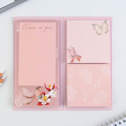 Цена за 2 шт. Блоки бумаги с отрывными листами, 30 л в открытке 8 Марта - Artfox фото 3