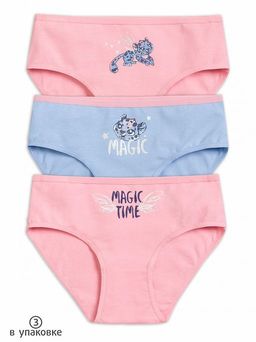 GULB3208/1(3шт. в упаковке) трусы для девочек