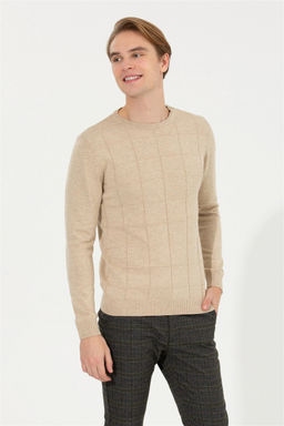 U. S. Polo Assn Мужской свитер из каменного меланжа - U.s. polo assn фото 10