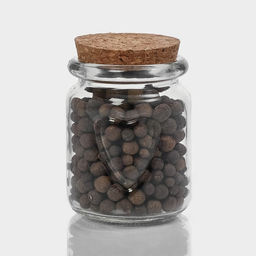 Цена за 2 шт. Банка для сыпучих Доляна Парфе, 150 мл, 67.5 см, с пробковой крышкой, стекло, прозрачная  фото 4