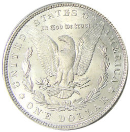 1 доллар 1889 года США Доллар Моргана