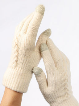 Перчатки детские сенсорные Kim Lin - Соль&перец фото 3