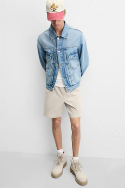 RELAXED FIT BERMUDA SHORTS - Zara фото 14