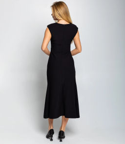 Платье #КТ3298, чёрный - Dommod фото 4