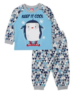 CRB wear/CAK 5390 Пижама для мальчика, голубой/Ex.Cherubino