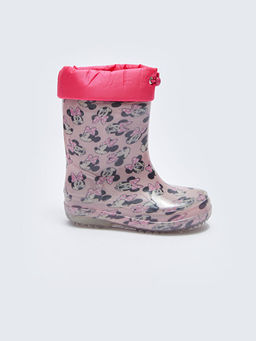 Minnie Mouse Lisansl? K?z ?ocuk Ya?mur Botu - Waikiki фото 2