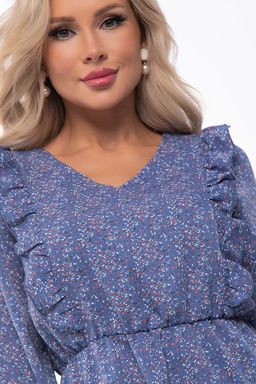 Платье Купава (голубое) П8556 - Lt collection фото 3