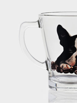 Цена за 15 шт. Кружка Green tea «Кофейные сны», 300 мл, стекло, рисунок МИКС