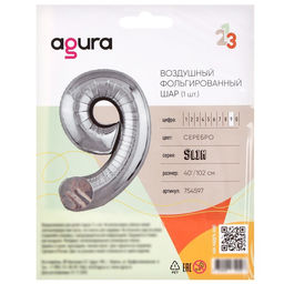 Воздушный шар фольгированный 40" Цифра 1