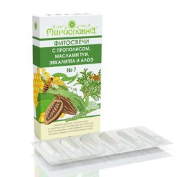 №7 Фитосвечи при гинекологических воспалениях и цистите