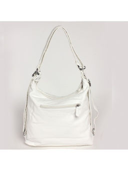 Сумка женская искусственная кожа Guecca-1673 (рюкзак-change), 2отд, белый SALE 235161 - Adelia фото 7