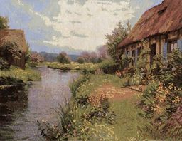 Набор для вышивания PANNA Золотая серия PS-1120 Речная прохлада 36.5 х 29 см