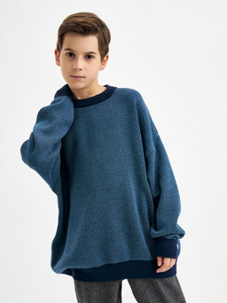 Синий джемпер для мальчика