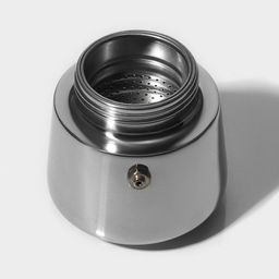 Кофеварка гейзерная Magistro Classic black, на 2 чашки, 100 мл, индукция, нержавеющая сталь, чёрная  фото 7