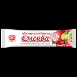 Смоква яблочно-клюквенная, шоу-бокс 900г