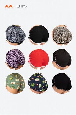 Женские хлопковые шорты Happyfox