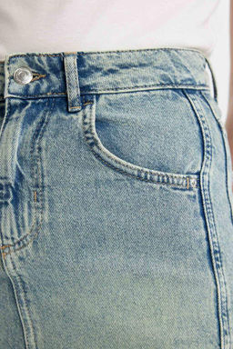 Длинная джинсовая юбка длинного кроя - Defacto фото 5