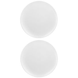 Набор тарелок круглых 2 пр. 20,5*20,5*2 см "Соната", фарфор