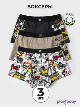PlayToday / Трусы - боксеры для мальчика, 3 шт. в комплекте